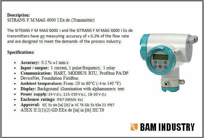 Electromagnetic Flow Meters TRANSMITTER